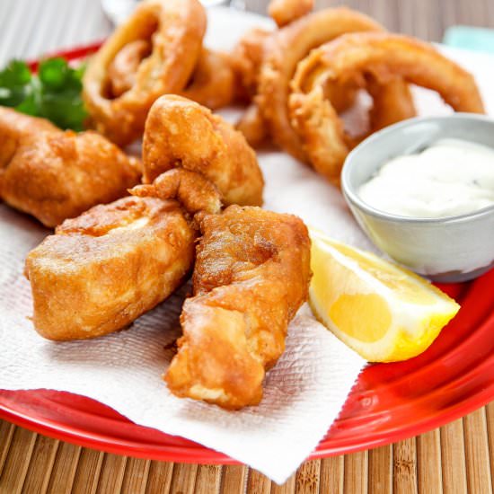 Beer Battered Cod