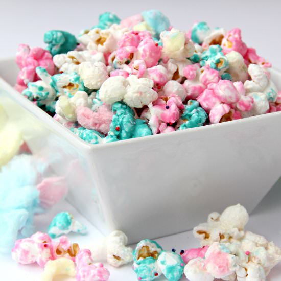 Cotton Candy Popcorn