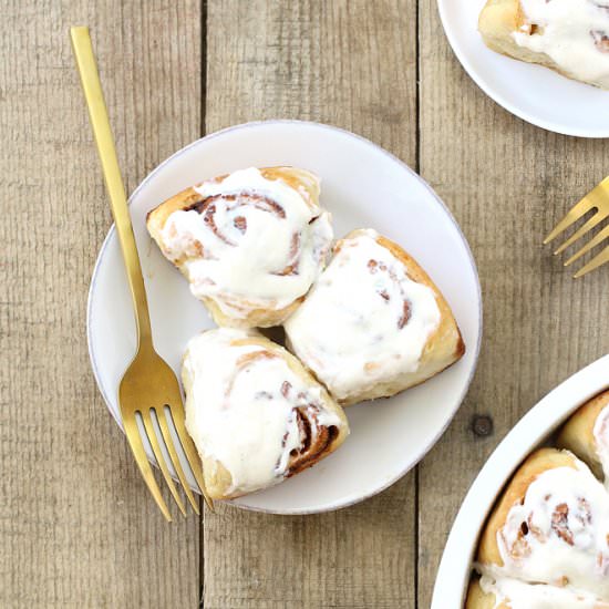 Dairy-Free Cinnamon Cardamom Rolls