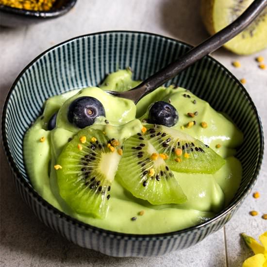 Green Pina Colada Breakfast Bowl