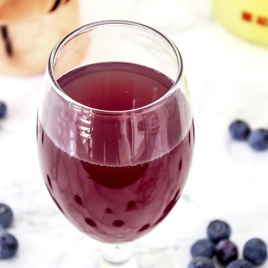 Blueberry Lavender Lemon Martini