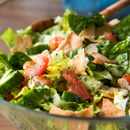 Mediterranean Fattoush Salad