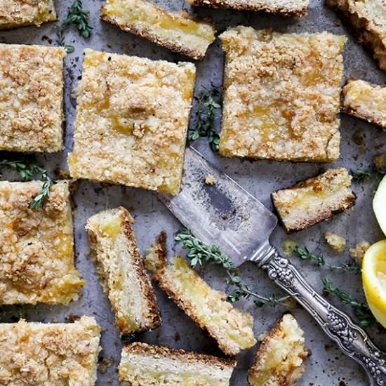 Lemon-Thyme Pie Bars