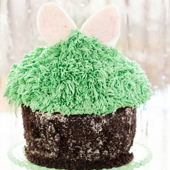 Giant Cupcake for Easter