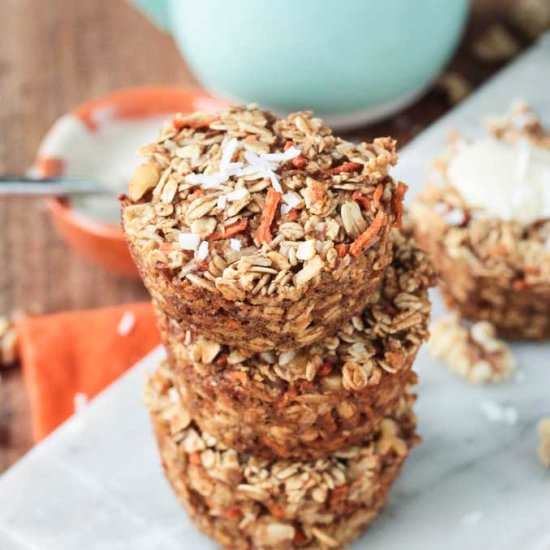 Carrot Cake Baked Oatmeal