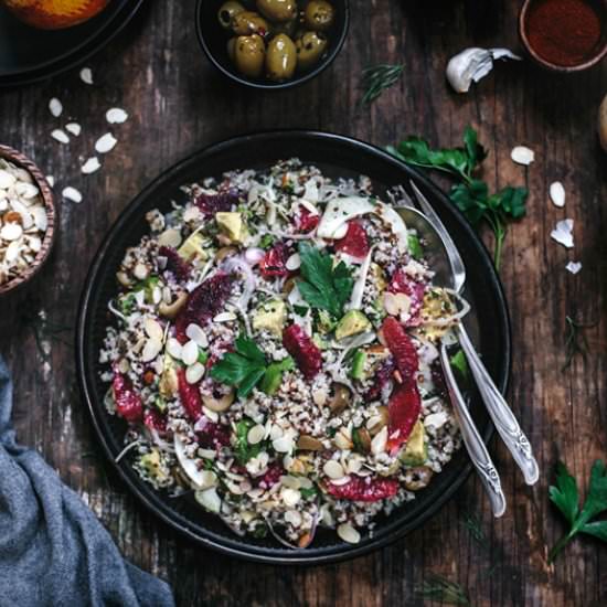 Avocado & Quinoa Salad w/ Blood Orange