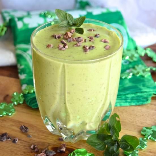 Leprechaun’s Mint Chip Smoothie