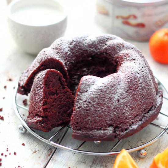 Vegan Chocolate Orange Bundt Cake