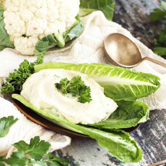 Mashed Cauliflower with Gouda
