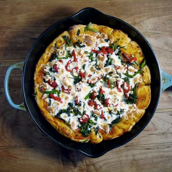 Cast Iron Pan Pizza