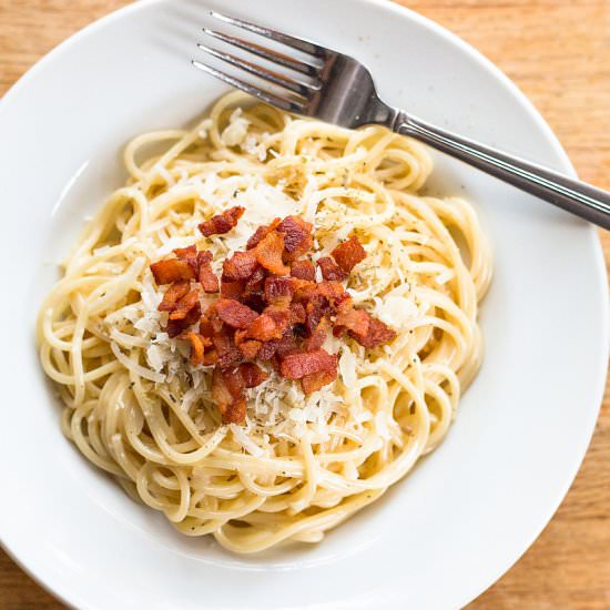 Easy Pasta Carbonara