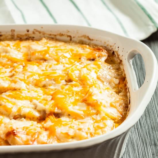 Cheesy Scalloped Potatoes