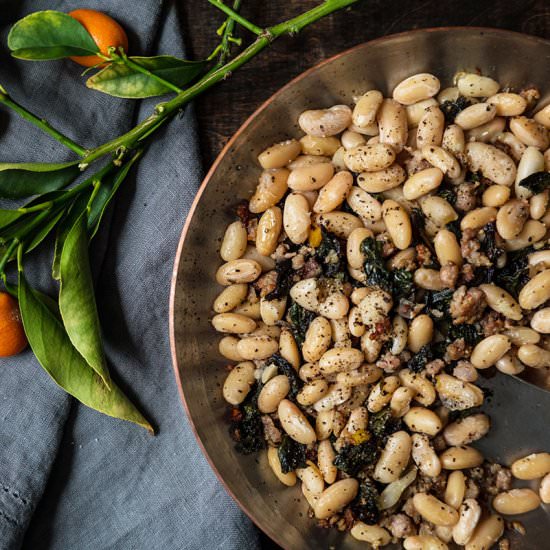 Marcella Beans with Sausage