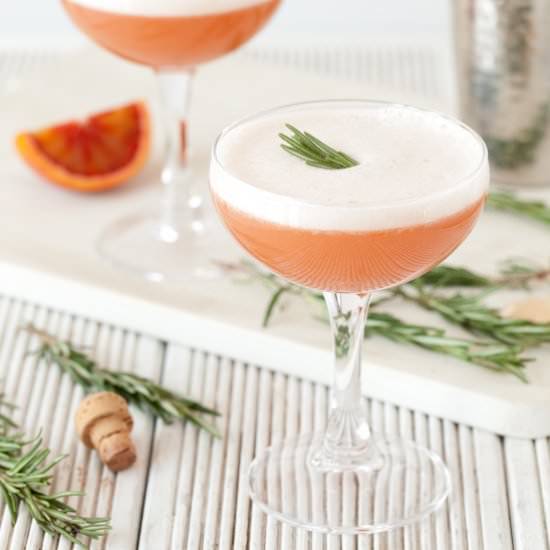 Blood Orange Martini