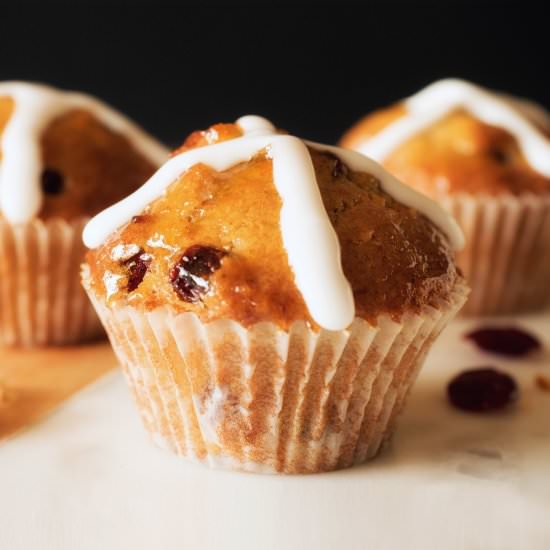 Hot Cross Muffins
