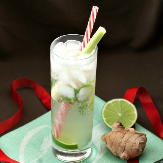 Lemongrass and Ginger Mojito
