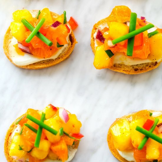 Goat Cheese Crostini