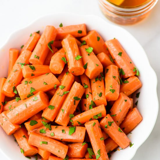 Crock Pot Honey Carrots