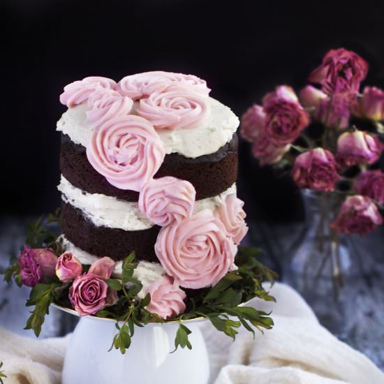 Low-Carb Chocolate Layer Cake