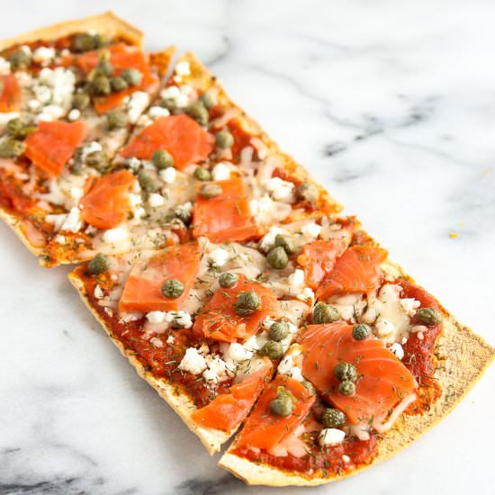 Smoked Salmon Flatbread