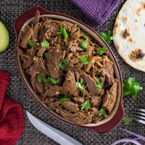 Slow Cooker Mexican Shredded Beef