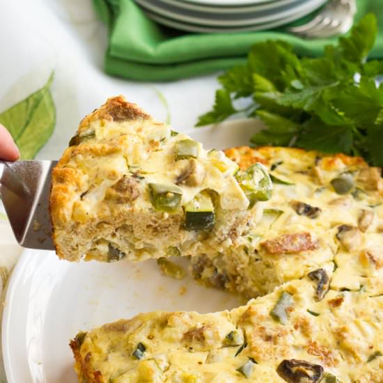 Veggie frittata