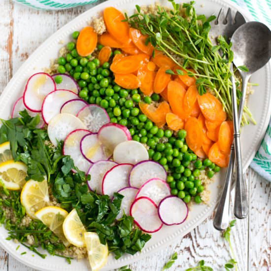 Vibrant Spring Quinoa Salad