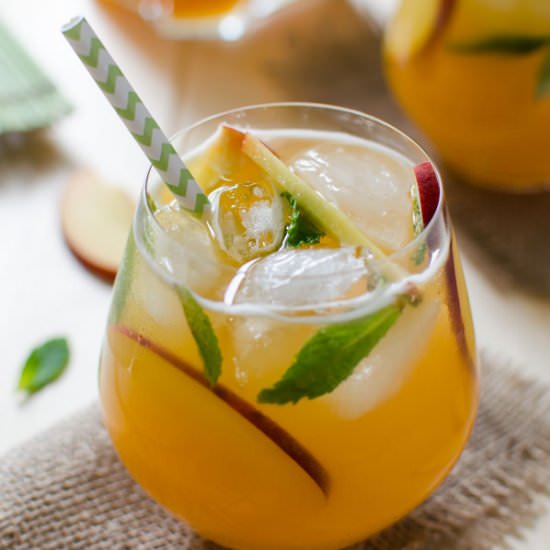 Peach Flavored Perfect Lemonade