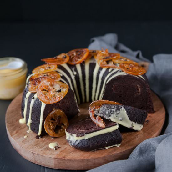Chocolate Lemon Bonbon Cake