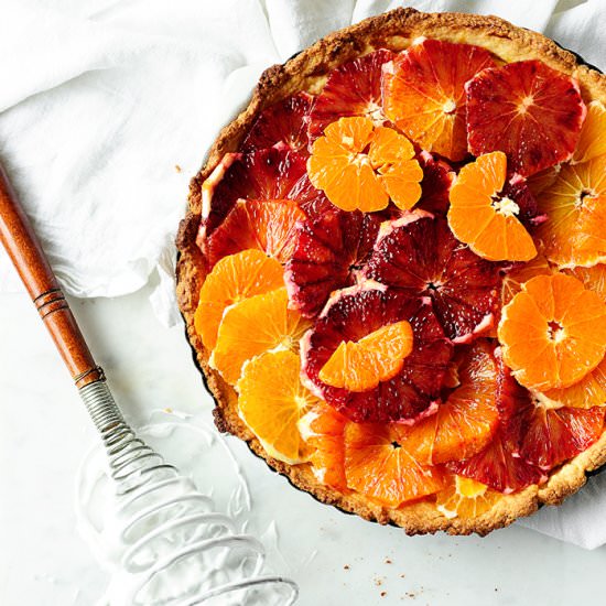 Citrus Tart with Meringue