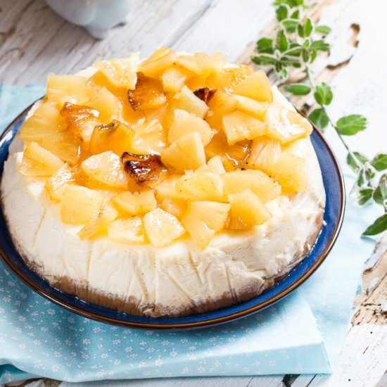 Pineapple Cheesecake