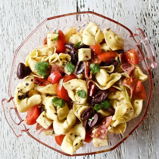 Tortellini Salad With Pepperoni