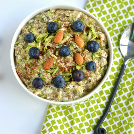 Paleo Zucchini Oatless Oatmeal