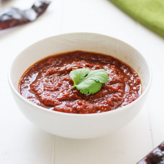 Guajillo Chile Salsa