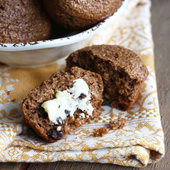 Classic Raisin Bran Muffins