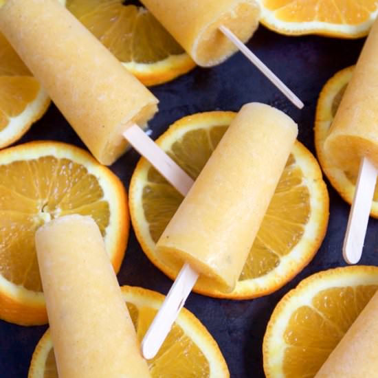 3 Ingredient Orange Creamsicles