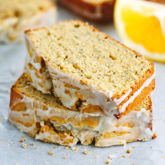 Lemon Chia Seed Yogurt Cake