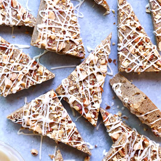 Coffee & Irish Cream Blondies
