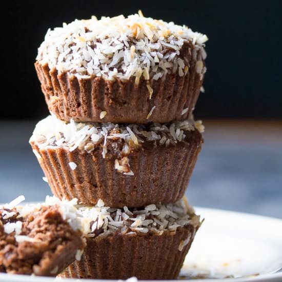 Coconut Black Bean Brownies