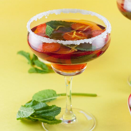 Strawberry Wine Punch