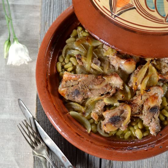 Lamb and Beans Tagine