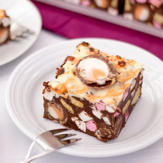 Creme Egg Rocky Road