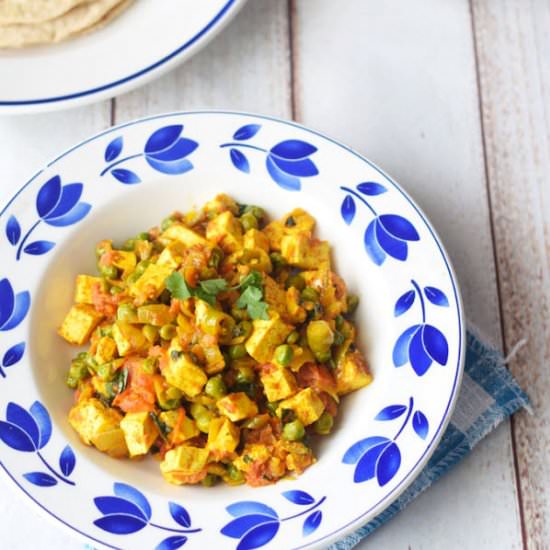 Tofu Matar