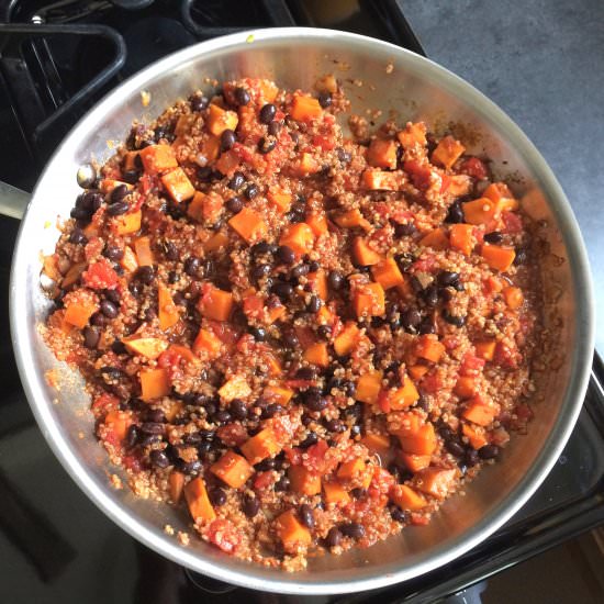 Chipotle Quinoa Sweet Potato Tacos