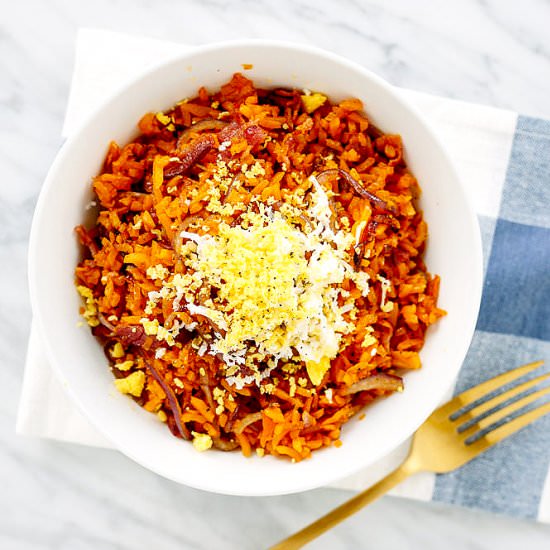 Rice with Bacon Bowl