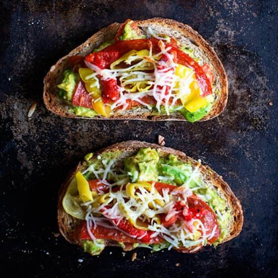 Lunchtime California Avocado Toast