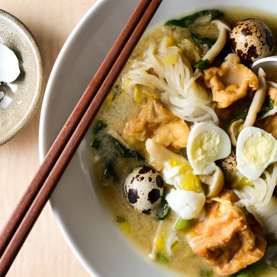 Kitsune Nabe (Japanese Stew)
