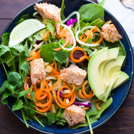 Asian Salmon Salad