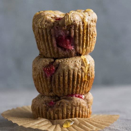 Strawberry Poppy Seed Muffins