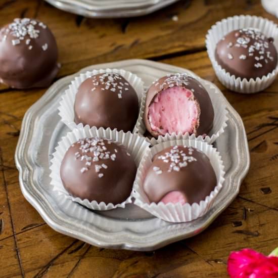Strawberry Buttercream Candies